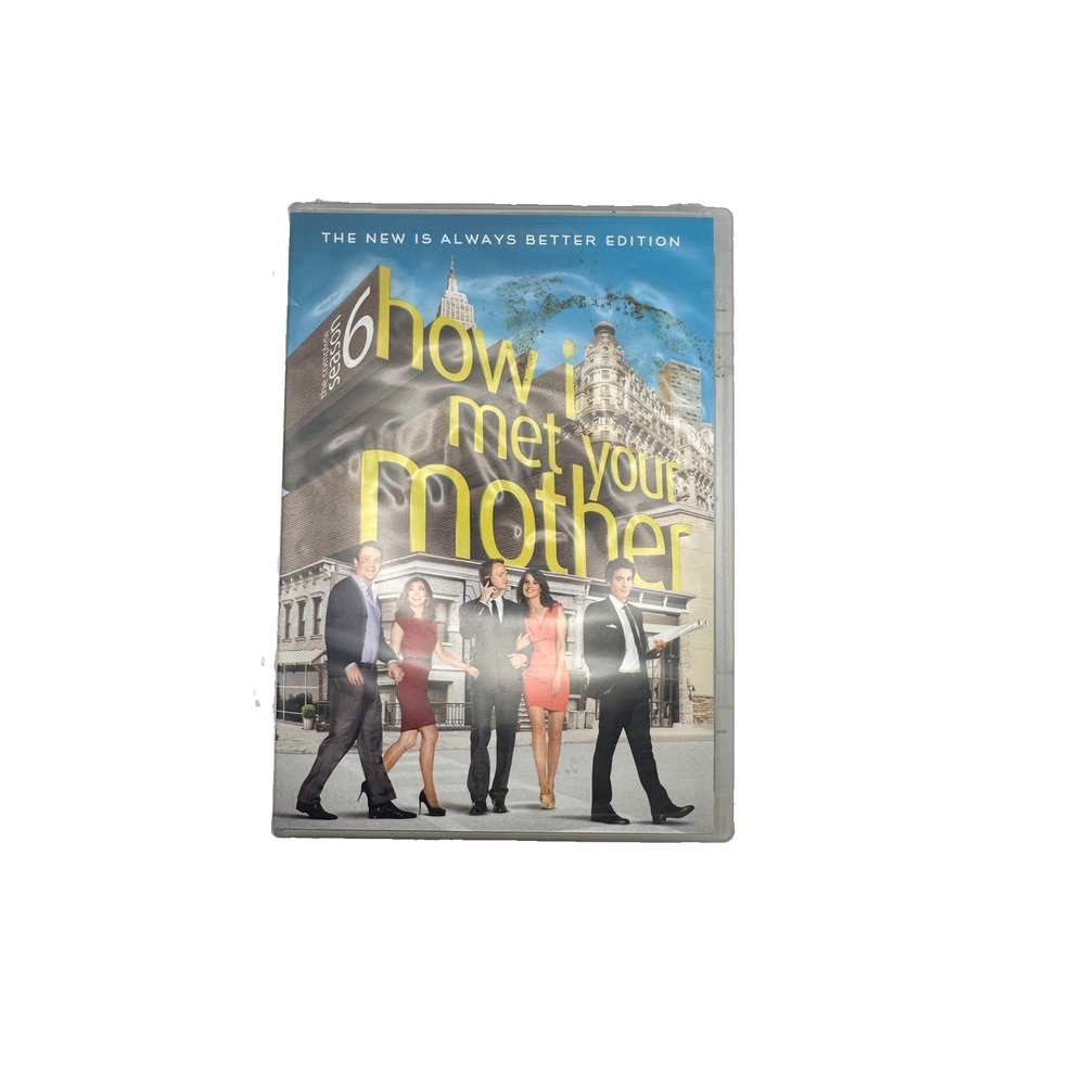 How I Met Your Mother Complete Season 6 DVD 3-Disc New Is Always Better Edition